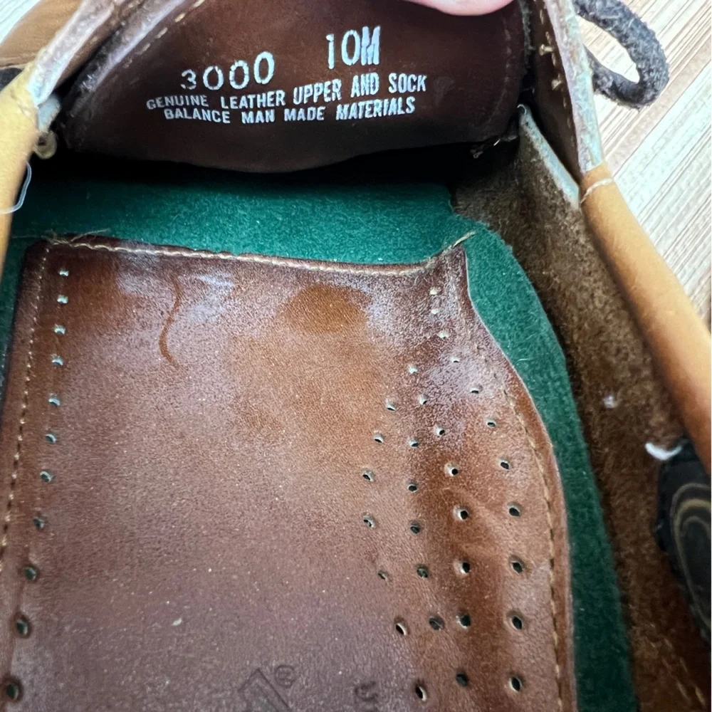 Quoddy Shoes Mens 10 Brown Leather Boat Camp Slip On Moccasins Comfort